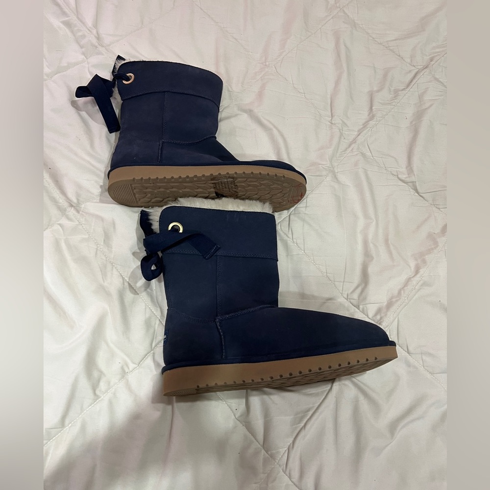 Blue koolaburra uggs boots size 10